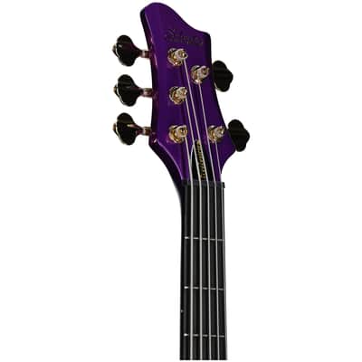 Schecter FreeZesicle-5 Electric Bass, 5-String, Purple, Open Box (Very Good) image 7