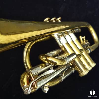 F.E. Olds Standard Los Angeles Bb cornet LM gamonbrass case mouthpiece image 21