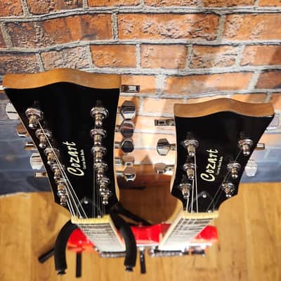 Cozart Double-Neck Guitar Cherry Red image 5