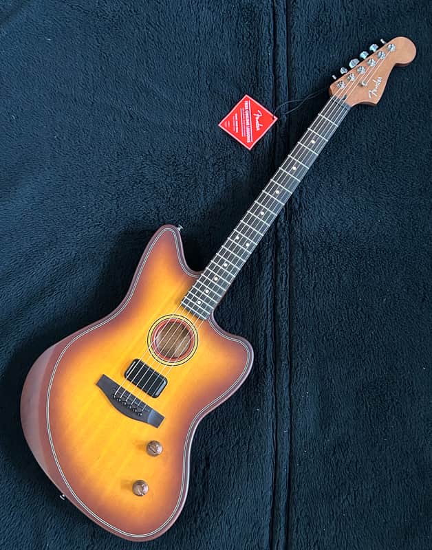 Fender Acoustasonic Standard Jazzmaster 2025 - Honey Burst / 5lbs. 3.2oz. #IWF25000671 image 1