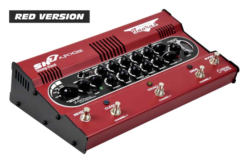 Taurus Stomp-Head 7.Apogee Pedalboard, Floor Tube Guitar Amp. image 1