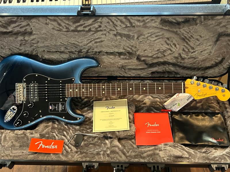 Fender American Pro II Stratocaster HSS- Dark Nite /7lbs. 15.7oz. #US24002093 image 1