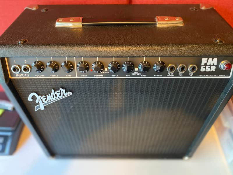 Fender FM 65R 2-Channel 65-Watt 1x12" Solid State Guitar Combo 2003 - 2008 - Black image 1