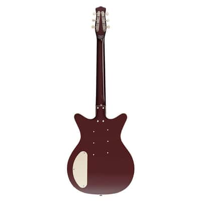 Danelectro TRIPLE DIVINE - DKBU Double Cutaway Shorthorn Shape Semi-Hollow Body C Shape Neck 6-String Electric Guitar image 5