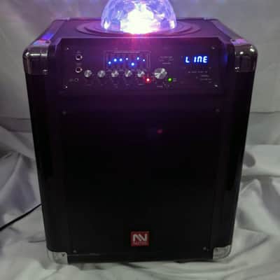 NUTEK TS-20110b-1 10-inch 5ah Portable Sound System With Disco Light, Bluetooth image 9