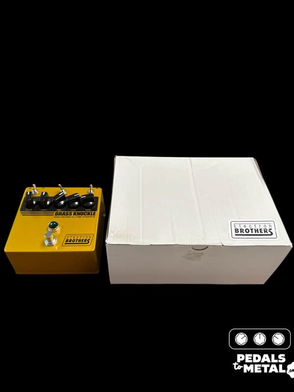 Electron Brothers Brass Knuckle High Voltage Tube Overdrive - x9045 image 1