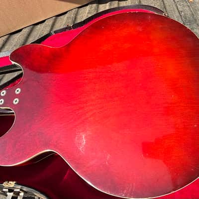Vintage Harmony Rocket H56 1969 - Red, 2 Pickup image 7