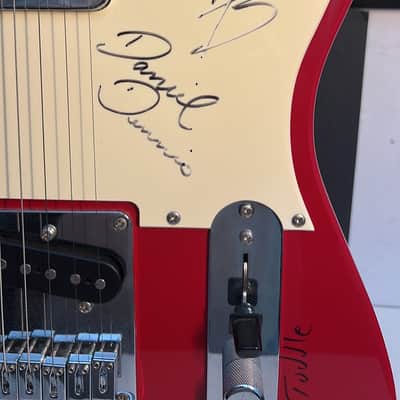Squier Affinity Series Autographed by Real Monster Radio Cast image 2