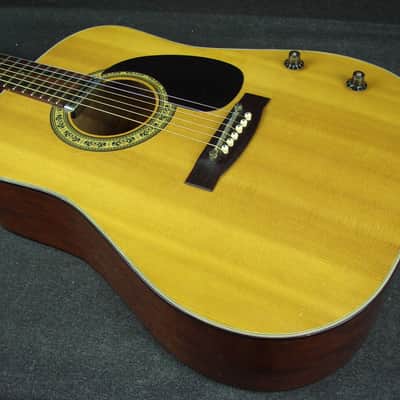 Vintage Alvarez 5046 Solid-Top Dreadnought Acoustic/Electric Guitar W/Case image 4