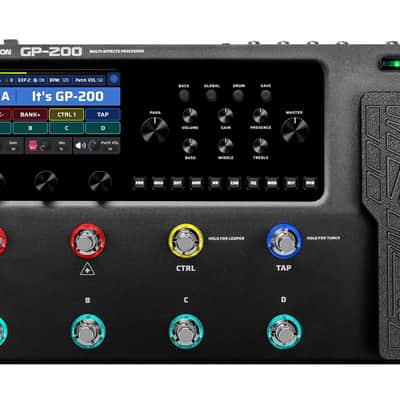 Valeton GP-200 Multi-Effects Processor Floorboard for Guitar w/ Color LCD Screen image 1