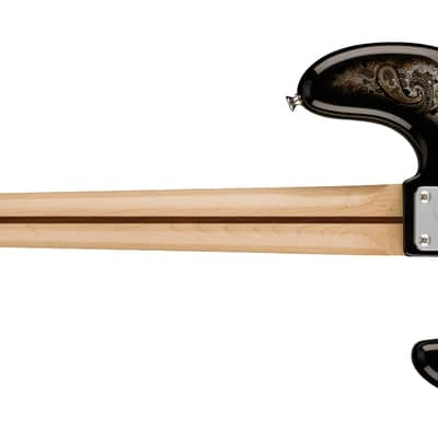 Fender Limited Edition Jazz Bass - Black Paisley image 4