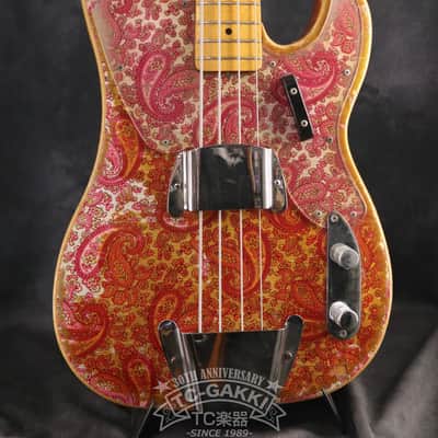 Fender 1968 Telecaster Bass “Paisley Red” image 1