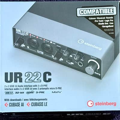 Steinberg UR22C USB 3.0 Audio Interface 2019 - 2020 - Black image 4