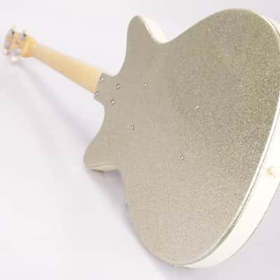 90s Danelectro '59 DC Long Scale 4-String Sparkle Bass Wendy & Lisa #37081 image 13