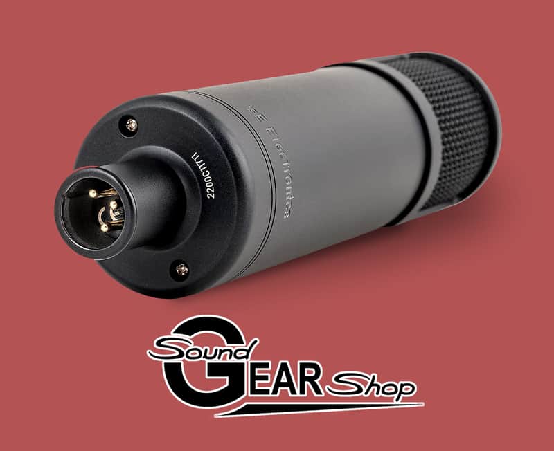 sE Electronics sE2300 Large Diaphragm Multipattern Condenser Microphone 2020-2023 - Black image 1