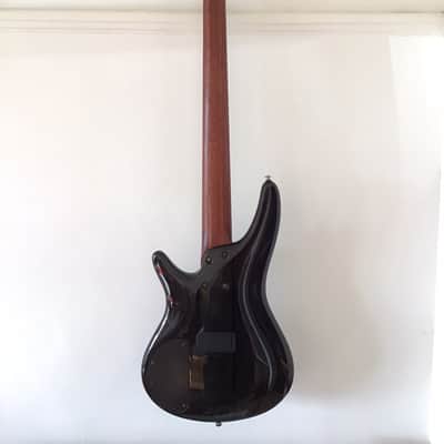 Ibanez SR705 5 string Bass 2008 - Transparent Black image 5