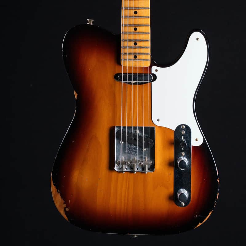 2023 Fender Custom Shop Double Esquire Relic - Two-Tone Sunburst | Preowned