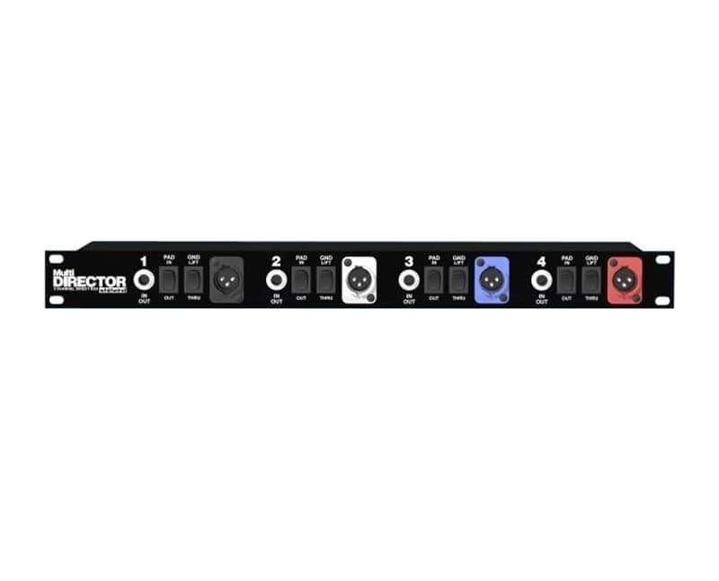 Whirlwind MultiDirector 4-Channel Passive Instrument Direct Box image 1