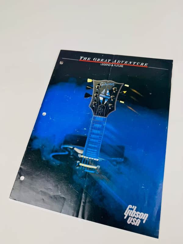 Gibson "The Great Adventure – Legend & Future" Brochure 1987 image 1
