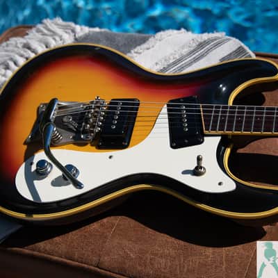 1963 Mosrite "The Ventures" Super Custom Reissue - Made in Japan (Kurokumo) Made in Japan - Pro Set Up w Perfect Frets/Action/Intonation! image 13