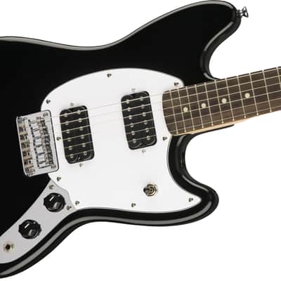 Fender Squier Bullet Mustang HH - Black w/ Gig Bag image 4