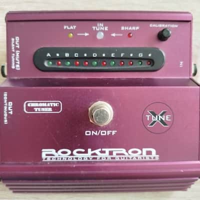Rocktron X-Tune Chromatic Tuner Pedal 2010s - Red image 3