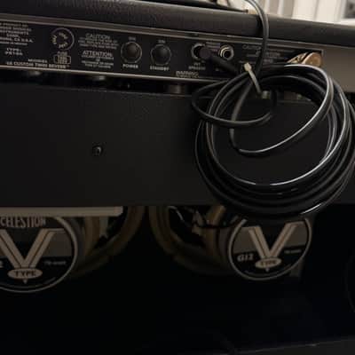 Fender '68 Custom Twin Reverb-Amp 2-Channel 85-Watt 2x12" Guitar Combo 2013 - Present - Black image 2