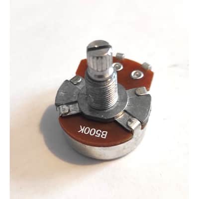 500 Ko Linear Potentiometer split shaft 6mm metric theard 8 mm image 2