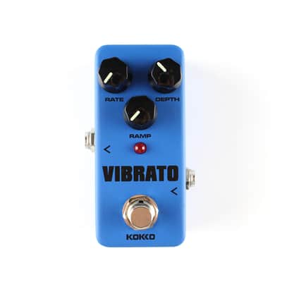 KOKKO FVB2 VIBRATO Mini Tremolo Guitar Effect Pedal True Bypass image 1