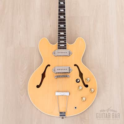 1993 Epiphone Casino Natural Near-Mint, Pre-Elitist Revolution-Spec, Japan Terada image 2