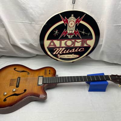 Godin Multiac Steel Duet Ambiance Sunburst | Reverb