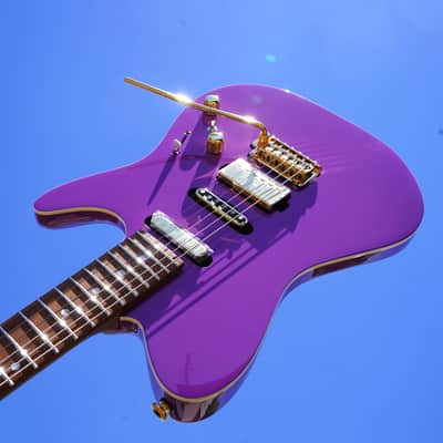 Ibanez Lari Basilio LB1 Violet 6-String Electric Guitar w/ Case FLOOR MODEL/NOS image 12