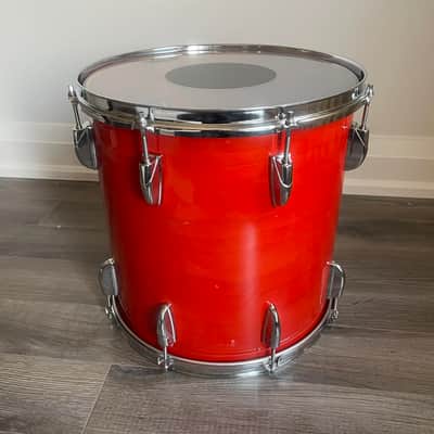 Yamaha 8000 Turbo Tour - 14x14 tom (Model TT814T)- Red Wood (RW) - tour custom image 3