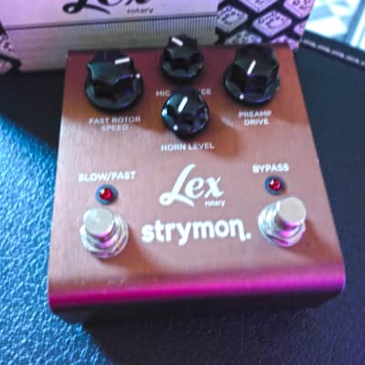 Strymon Lex Rotating Speaker Pedal V1 2011 - 2022 - Red image 5