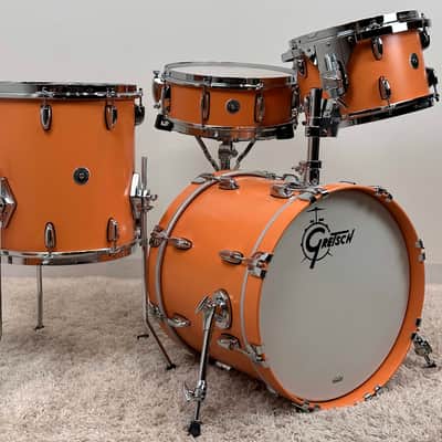 Gretsch 18/12/14/5x14" Brooklyn Drum Set - Exclusive Cameo Coral image 2