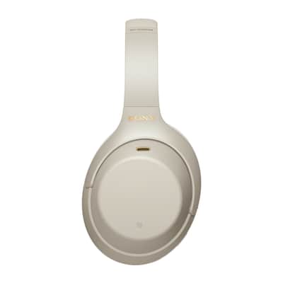 Sony WH-1000XM4 Wireless Noise Cancelling Over-Ear Headphones with Mic (Silver) with In-Ear Earbud Headphones Bundle (2 Items) image 7
