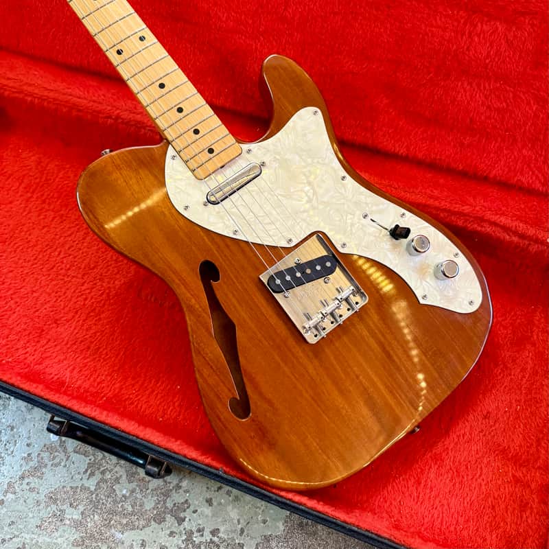 MIJ Fender Thinline Telecaster TN-69 c 1997 - Mahogany original