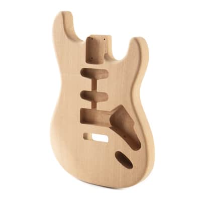 Fame ST-Body Mahogany HSS Unpainted - Guitar Part image 2