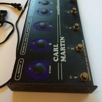 Carl Martin Combinator True Bypass Switcher Looper Pedal Power Supply 8 Channel image 4