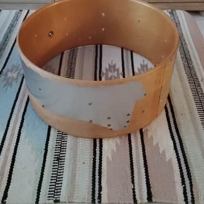 *1 DAY PRICE! CLEAN! TAMA VINTAGE 1980s 1990S MASTERCRAFT or ARTWOOD? 6.5 X 14 WOODEN SNARE DRUM SHELL image 3