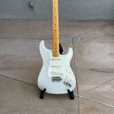 Fender Eric Johnson Stratocaster with Maple Fretboard 2014 White Blonde image 1