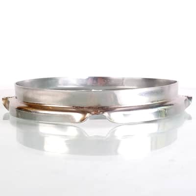 Ludwig 6" Bongo Drum Stick-Chopper Batter Rim/Hoop 4-Lug Chrome Vintage 60s-70s image 2