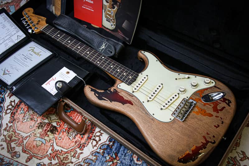 FENDER USA Custom Shop Rory Gallagher Tribute Stratocaster "3-Color Sunburst" (2023) image 1