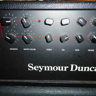 Seymour Duncan Convertible 2000 2-Channel 100-Watt Guitar Amp Head 1980s - Black image 3
