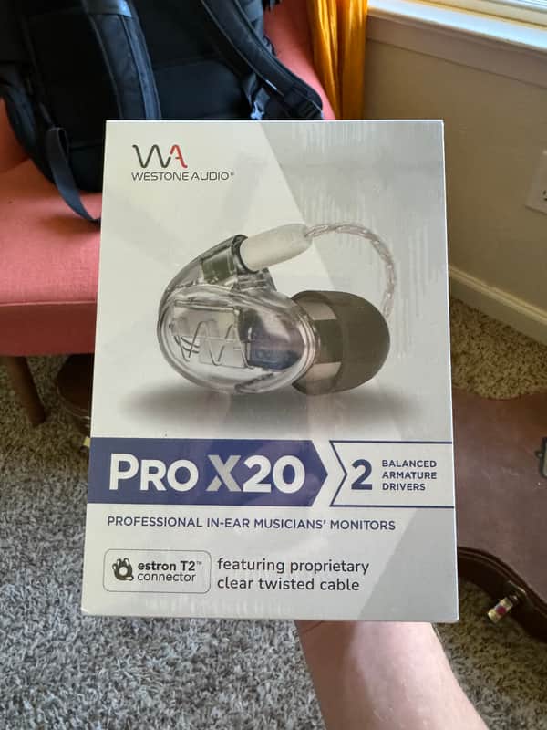 New/Unopened Box - Westone Pro X20 In Ear Monitors image 1