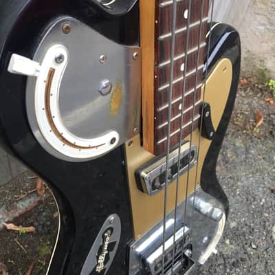 Meazzi Jupiter Vintage Bass Made in Italy 1964 Black image 11