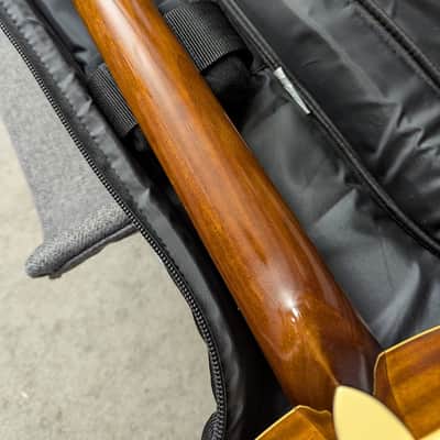 Alvarez 5063 Vintage Acoustic, w/padded gig bag, setup review, & shipping image 9