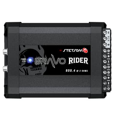 Stetsom Bravo Rider 800.4 800W RMS 4 Channel Amp Compact High Power image 5