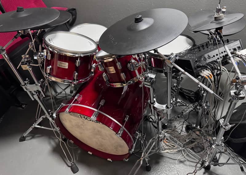 Roland V-Drums Acoustic Design Electric Drum Kit VAD706GGSet (Consignment) image 1