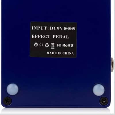 Blue CP 45 Caline BASS Guitar Effects Pedal Pressure point Bass Compressor True Bypass Effect Pedal Aluminum-alloy  2024 - BLUE/NAVY image 5